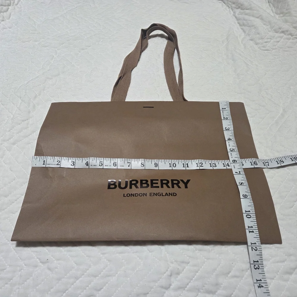 Burberry EMPTY Shopping/Gift Bag